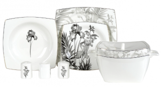 Korkmaz Bone Collection A8462 60 Parça Yemek Takımı