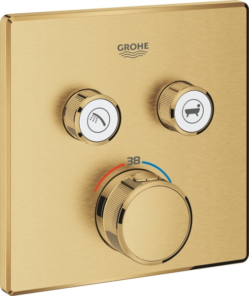 Grohe Grohtherm SmartControl 29124GN0 Duş Bataryası (Altın)