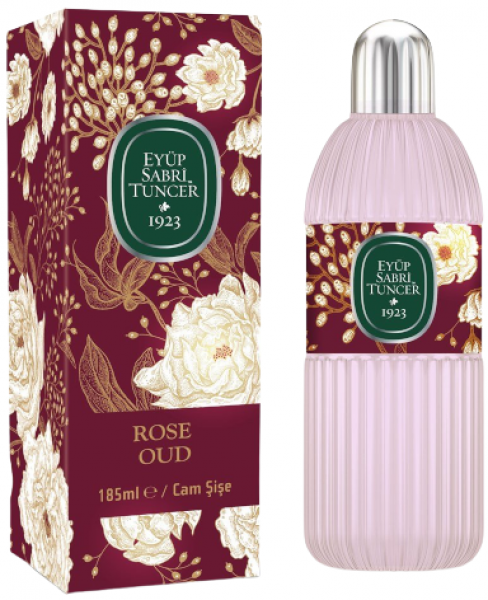 Eyüp Sabri Tuncer Rose Oud Kolonyası Cam Şişe 185 ml