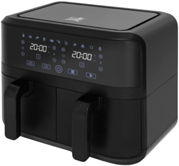 Fritel-SnackTastic Duo 8180 Air Fryer Fritöz