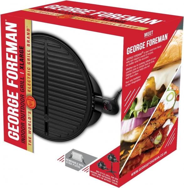 George Foreman 22460-56 Elektrikli Barbekü