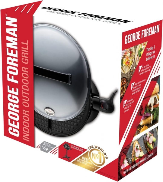 George Foreman 22460-56 Elektrikli Barbekü