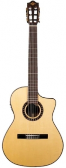 Martinez MP-14 Ziricote Elektro Klasik Gitar