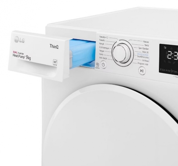 LG RH90V3AV0N Isı Pompalı Kurutma Makinesi