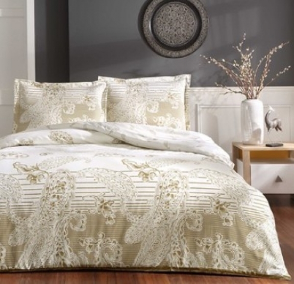 Taç Paisley Gold 200x220 cm