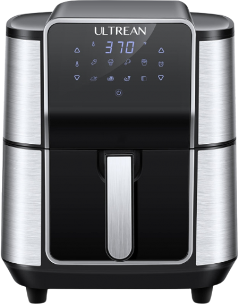Ultrean 6 Quart Paslanmaz Çelik Air Fryer Fritöz