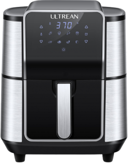 Ultrean 6 Quart Paslanmaz Çelik Air Fryer Fritöz