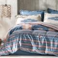 Yataş Bedding Nomi İndigo 160x220 cm resim
