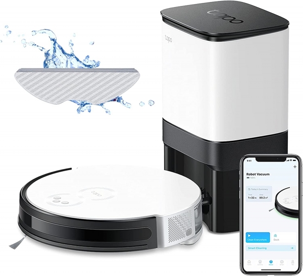 TP-Link Tapo RV10 Plus Robot Süpürge+Mop