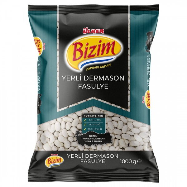 Bizim Yerli Dermason Fasülye 1 kg