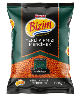 Bizim Yerli Kırmızı Mercimek 1 kg