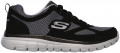 Skechers Burns Agoura (52635-BKGY) Erkek Spor Ayakkabı