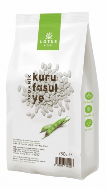 Lotus Natura Organik Kuru Fasülye 750 gr