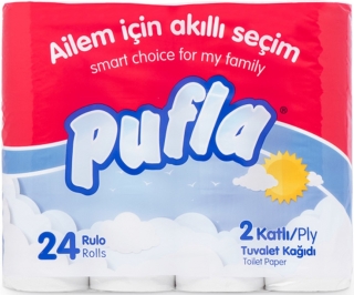 Pufla Tuvalet Kağıdı 24 Rulo