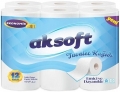 Aksoft Tuvalet Kağıdı 12 Rulo resim