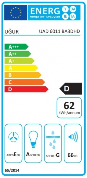 Uğur UAD 6011 BA3DHD Davlumbaz
