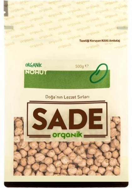 Sade Organik Nohut 500 gr