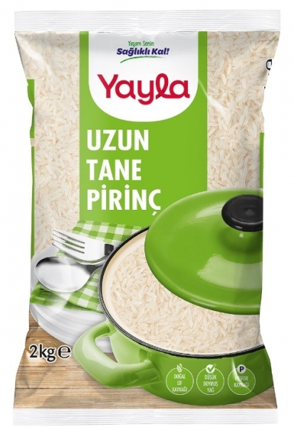 Yayla Uzun Tane Pirinç 2 kg
