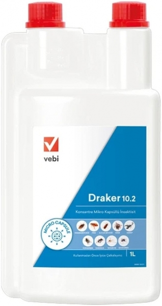 Vebi Draker 10.2 CS 1 lt Haşere İlacı