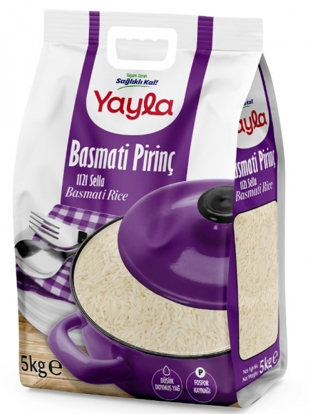 Yayla 1121 Sella Basmati Pirinç 5 kg