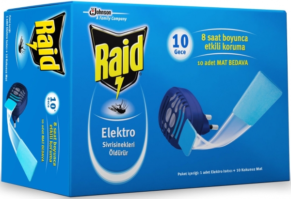 Raid Elektrolikit 30 Gece Haşere İlacı