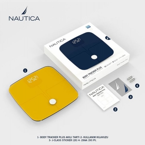 Nautica NTSC02 Dijital Banyo Tartısı