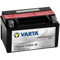 Varta YTX7A-BS 12V 6Ah resim