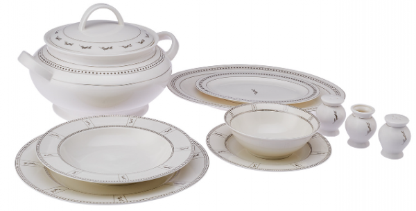 Emsan Olivia New Bone 60 Parça Yemek Takımı