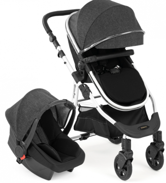 Otto Plus Beyaz OP-483 Travel Sistem Bebek Arabası