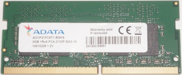 Adata AO1P21FC8T1-BSKS 8 GB 2133 MT