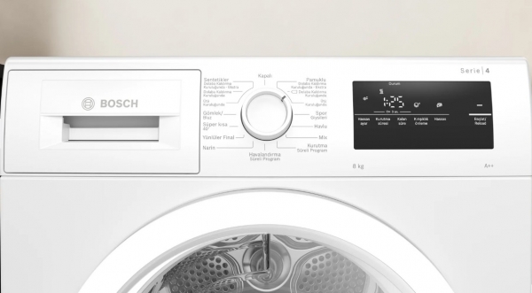 Bosch WTH22200TR Isı Pompalı Kurutma Makinesi