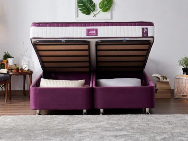 Niron Violet 160x200 Baza+Başlık Seti