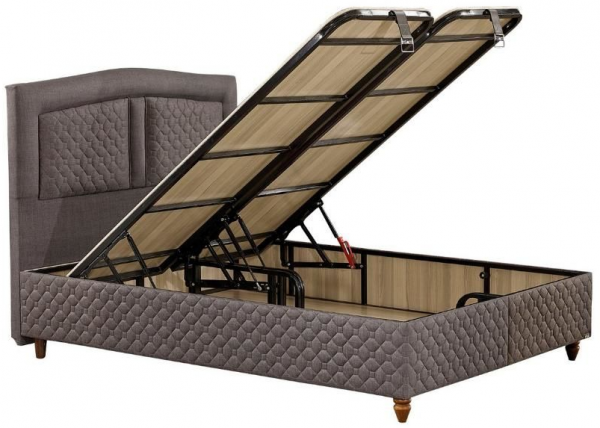 Mobilya Dükkanım İnci 120x200 Baza+Başlık+Yatak Seti