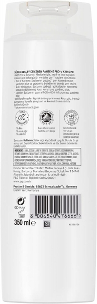 Pantene Superfood Gür ve Güçlü 350 ml Şampuan