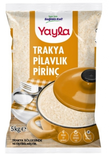 Yayla Trakya Pilavlık Pirinç 5 kg