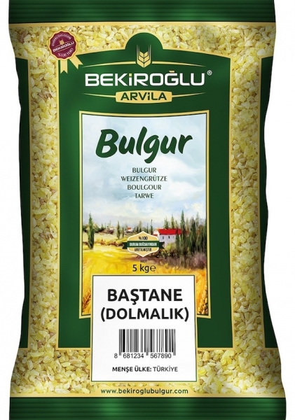 Bekiroğlu Arvila Baştane Dolmalık Bulgur 5 kg