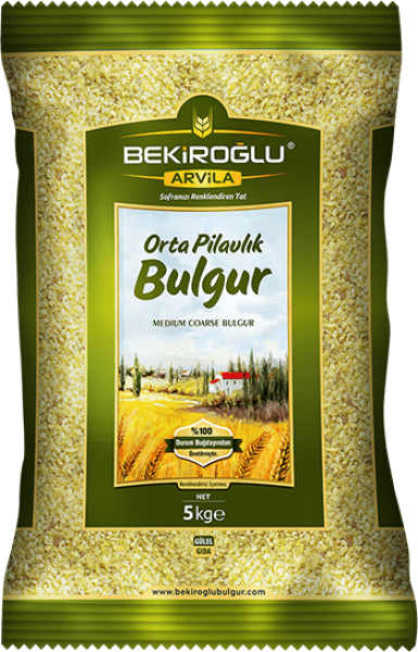 Bekiroğlu Arvila Orta Pilavlık Bulgur 5 kg