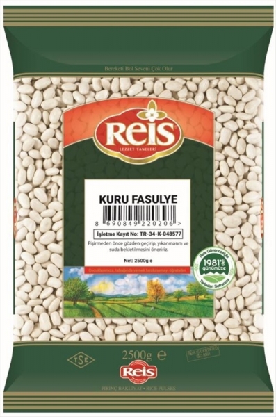 Reis Kuru Fasulye 2.5 Kg