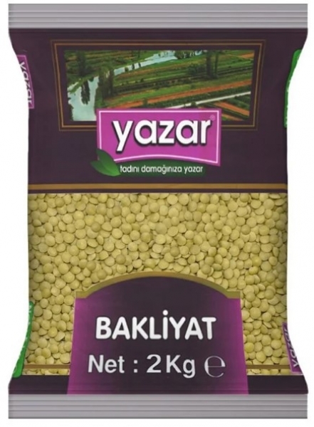 Yazar Yeşil Mercimek 2 kg