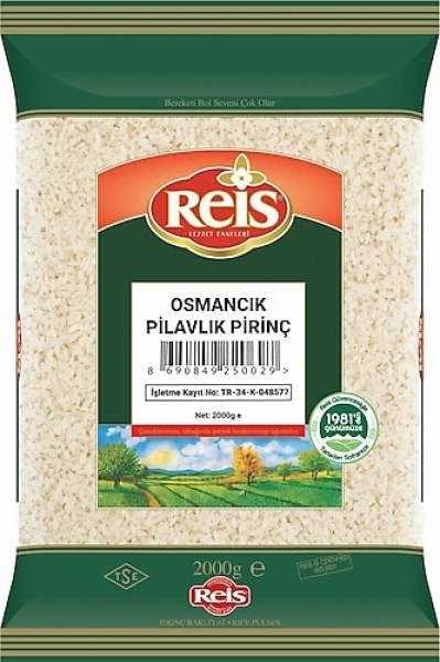 Reis Osmancık Pilavlık Pirinç 2 kg (2 kg)