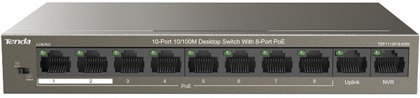 Tenda TEF1110P-8-63W Switch