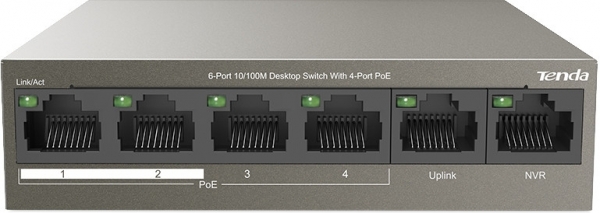Tenda TEF1106P-4-63W Switch