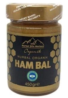 Nurbal Şifa Organik Ham Bal 450 gr