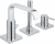 Grohe Allure 19316000 Küvet Bataryası