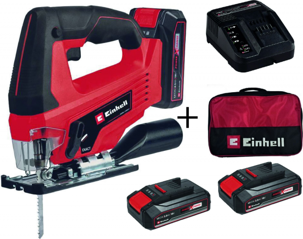 Einhell TC-JS 18 Li (2x2.5Ah) Dekupaj Testere (Akü Dahil / 2.5 Ah)