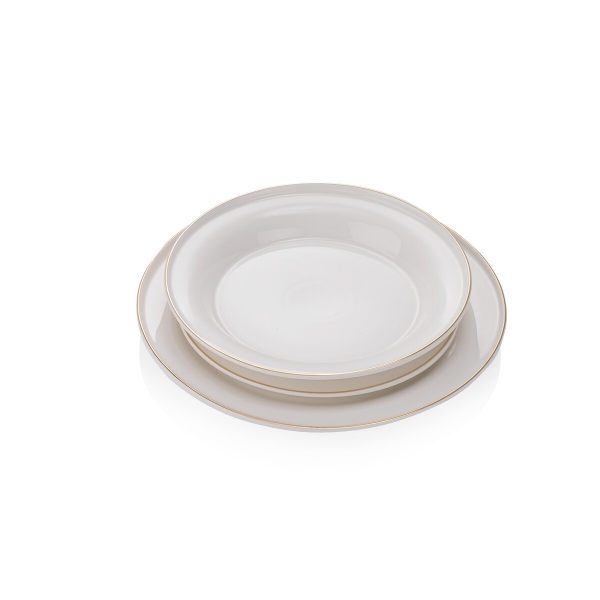 Schafer Rare ALT01 24 Parça Yemek Takımı (Altın)