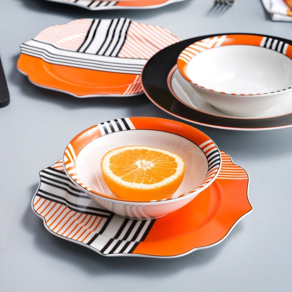 Schafer Talya TRC01 24 Parça Yemek Takımı