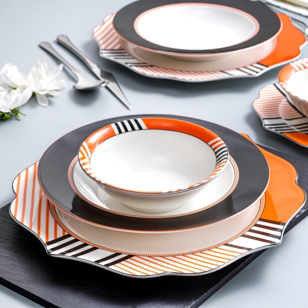 Schafer Talya TRC01 24 Parça Yemek Takımı