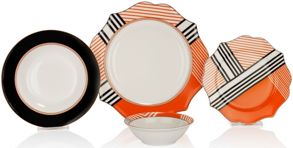 Schafer Talya TRC01 24 Parça Yemek Takımı