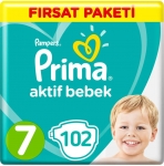 Prima Aktif Bebek 7 Beden 102 Adet resim